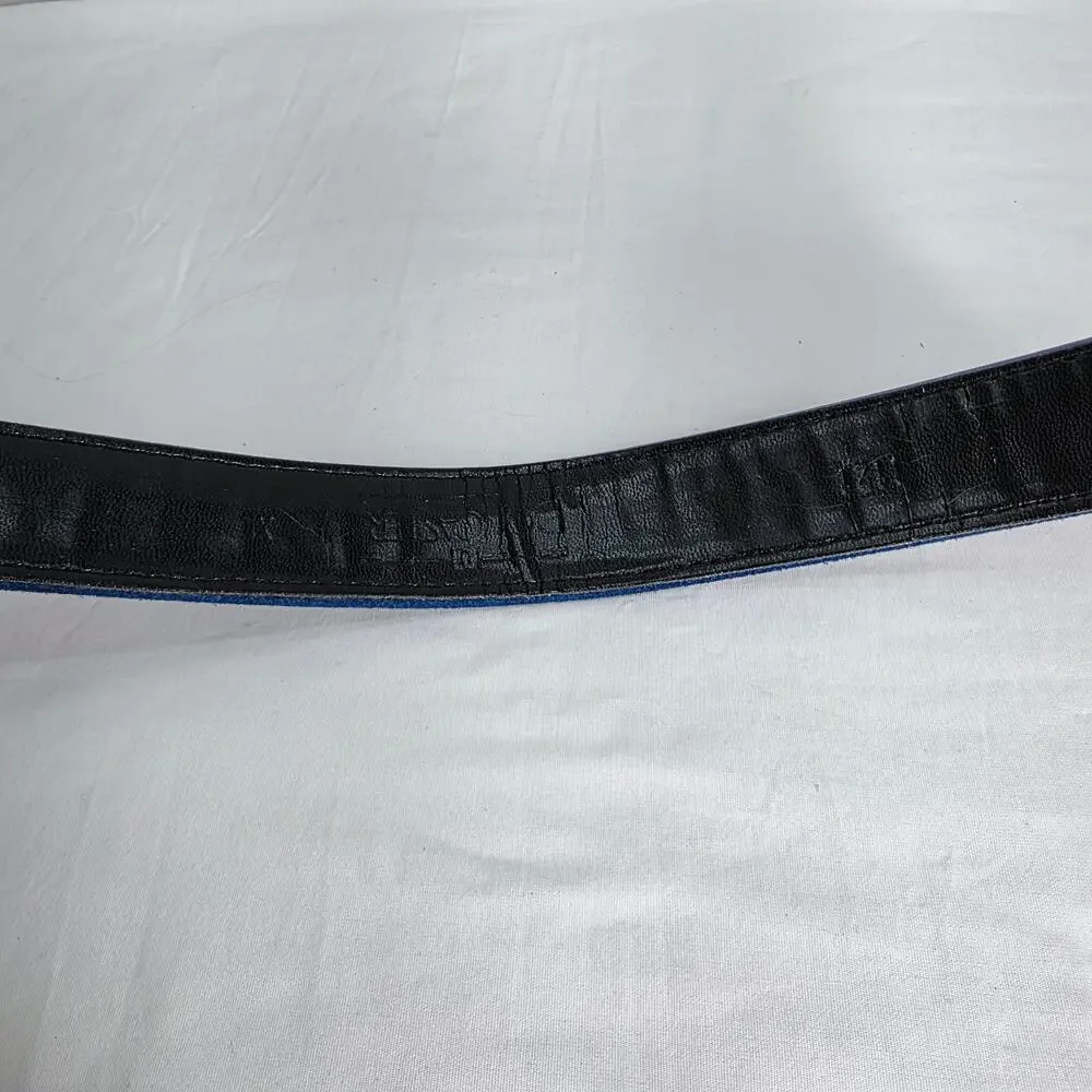 Vintage 80's Color Block Belt Women's XL Retro Colorful Statement Y2K